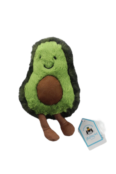 A Green Soft Toys from Jellycat in size O/S for neutral. (Front View)