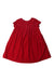 A Red Short Sleeve Dresses from Polo Ralph Lauren in size 4T for girl. (Back View)