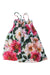 A Multicolour Sleeveless Dresses from Dolce & Gabbana in size 5T for girl. (Back View)