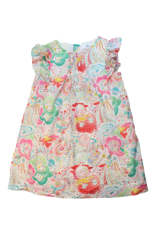 A Multicolour Short Sleeve Dresses from Bonpoint in size 8Y for girl. (Front View)