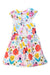 A White Short Sleeve Dresses from tuc tuc in size 5T for girl. (Back View)