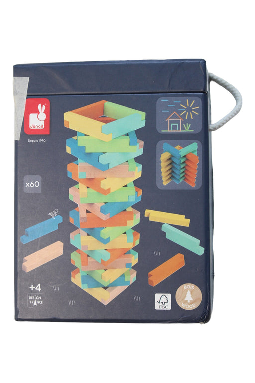 A Multicolour Wooden Toys from Janod in size O/S for neutral. (Front View)