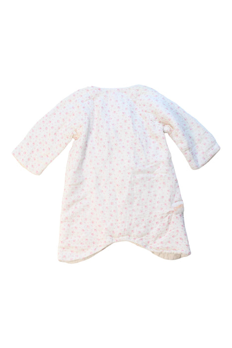 A White Bodysuits from Bonpoint in size 3-6M for girl. (Back View)