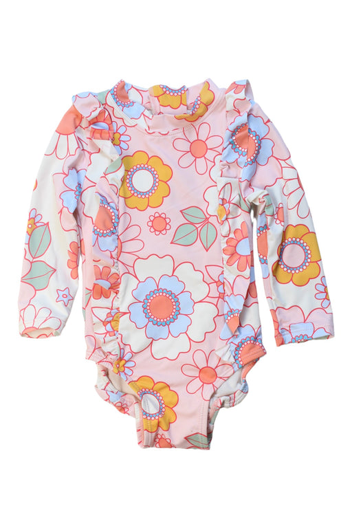 A Multicolour Swimsuits from Jack & Milly in size 18-24M for girl. (Front View)