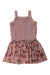 A Multicolour Sleeveless Dresses from Hux in size 12-18M for girl. (Back View)