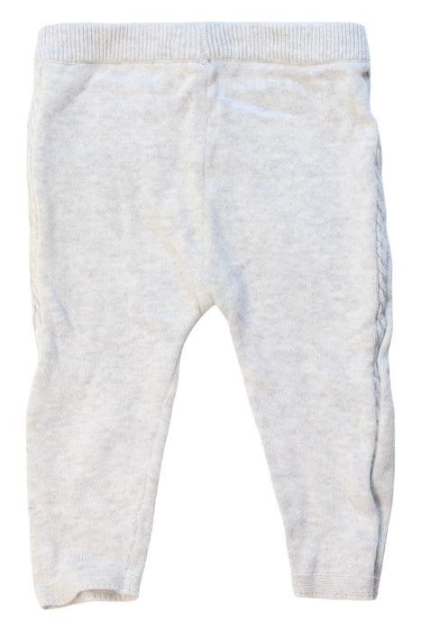 A Grey Sweatpants from Purebaby in size 6-12M for girl. (Back View)