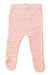 A Pink Leggings from Wilson & Frenchy in size 0-3M for girl. (Front View)