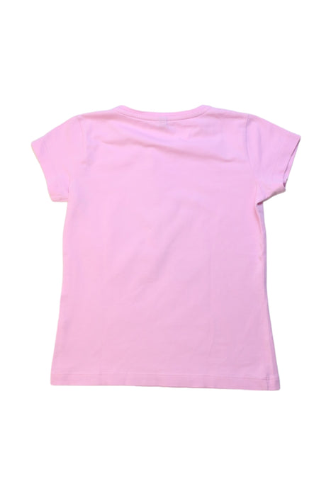 A Pink Short Sleeve T Shirts from Armani in size 8Y for girl. (Back View)