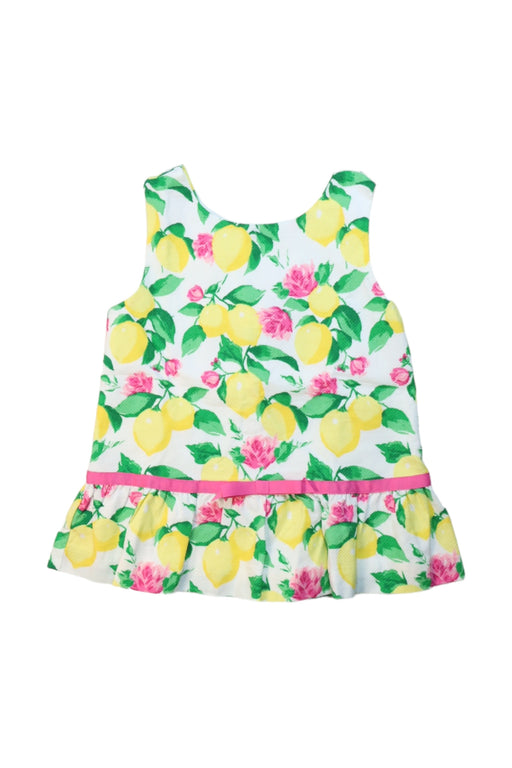 A Multicolour Sleeveless Tops from Janie & Jack in size 7Y for girl. (Front View)