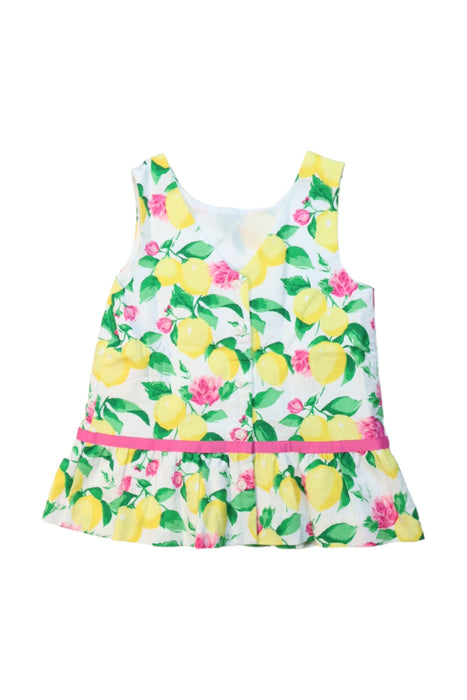 A Multicolour Sleeveless Tops from Janie & Jack in size 7Y for girl. (Back View)