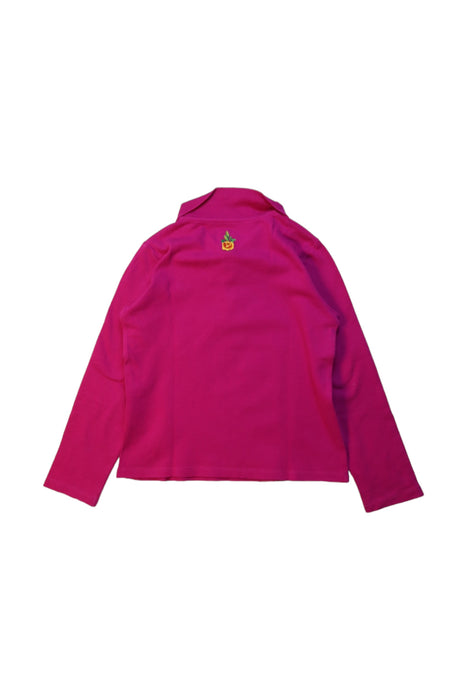 A Pink Long Sleeve Polos from Gucci in size 5T for girl. (Back View)