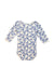 A White Long Sleeve Bodysuits from Petit Bateau in size 3-6M for girl. (Back View)