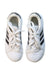 A White Sneakers from Adidas in size 7Y for boy. (Back View)