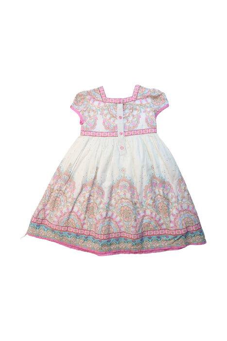 A Multicolour Short Sleeve Dresses from Monsoon in size 18-24M for girl. (Back View)