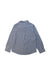 A Blue Long Sleeve Shirts from Seed in size 5T for boy. (Back View)