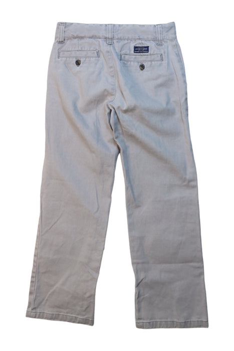 A Grey Casual Pants from Janie & Jack in size 6T for boy. (Back View)