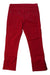 A Burgundy Casual Pants from Jacadi in size 7Y for girl. (Back View)