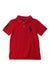 A Red Short Sleeve Polos from Polo Ralph Lauren in size 3T for boy. (Front View)