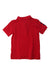 A Red Short Sleeve Polos from Polo Ralph Lauren in size 3T for boy. (Back View)