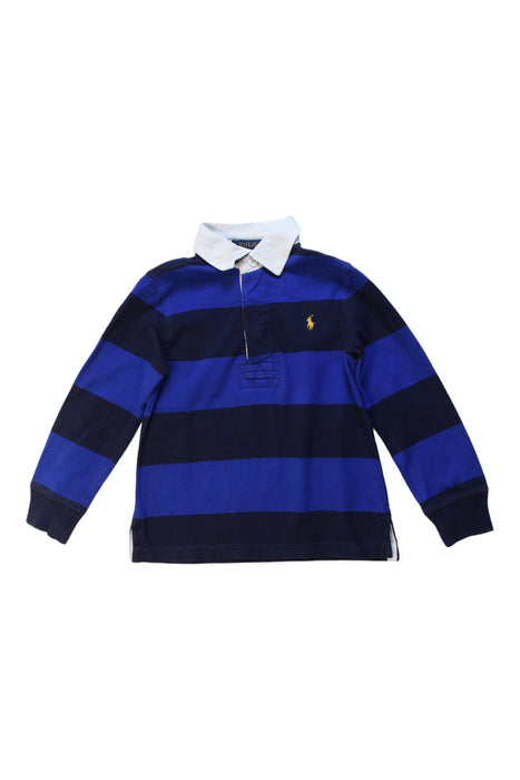 A Multicolour Long Sleeve Polos from Polo Ralph Lauren in size 3T for boy. (Front View)