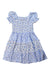 A Blue Short Sleeve Dresses from Polo Ralph Lauren in size 3T for girl. (Front View)