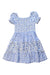 A Blue Short Sleeve Dresses from Polo Ralph Lauren in size 3T for girl. (Back View)