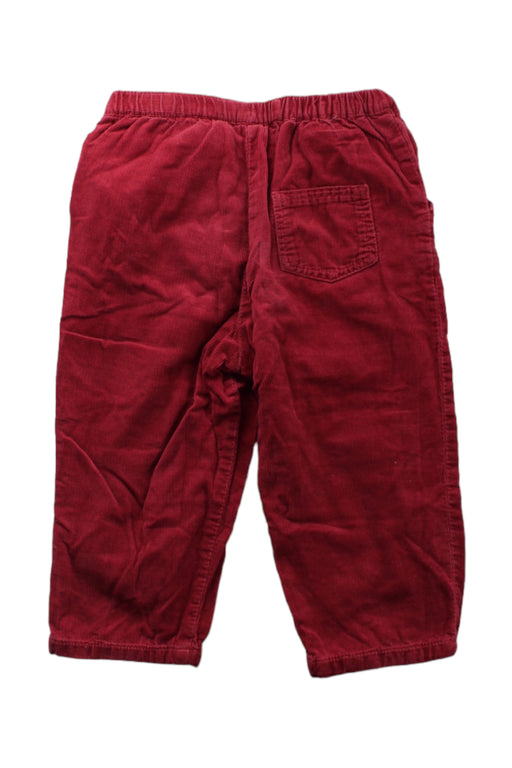 A Red Casual Pants from Bout'Chou in size 12-18M for neutral. (Back View)