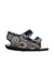 A Blue Sandals from Stride Rite in size 12-18M for boy. (Front View)