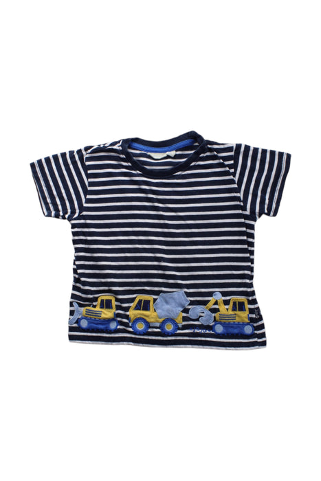 A Blue Short Sleeve T Shirts from Jojo Maman Bébé in size 3T for boy. (Front View)