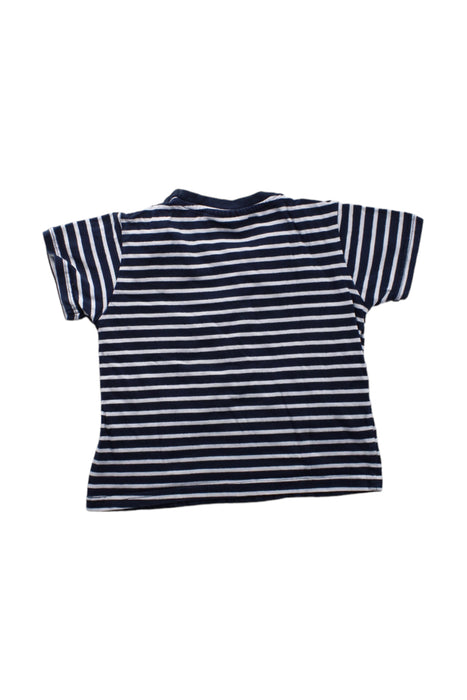 A Blue Short Sleeve T Shirts from Jojo Maman Bébé in size 3T for boy. (Back View)