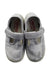 A Silver Sneakers from Cienta in size 3T for girl. (Back View)