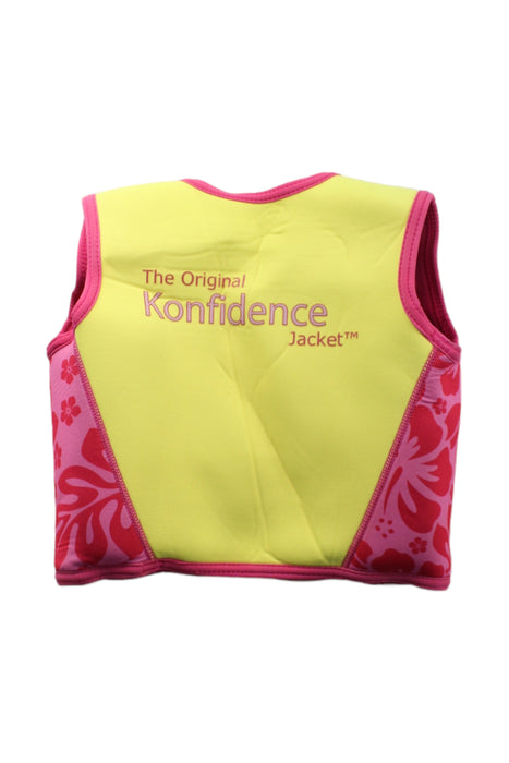 A Pink Floatsuits from Konfidence in size 4T for girl. (Back View)