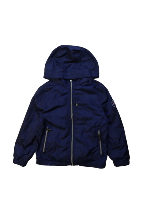 A Navy Lightweight Jackets from Polo Ralph Lauren in size 5T for boy. (Front View)