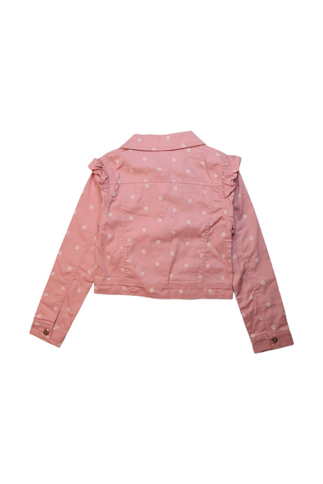 A Pink Lightweight Jackets from Nanette Lepore in size 8Y for girl. (Back View)
