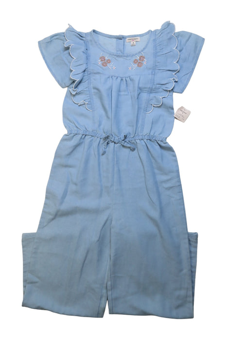 A Blue Short Sleeve Jumpsuits from Nanette Lepore in size 8Y for girl. (Front View)