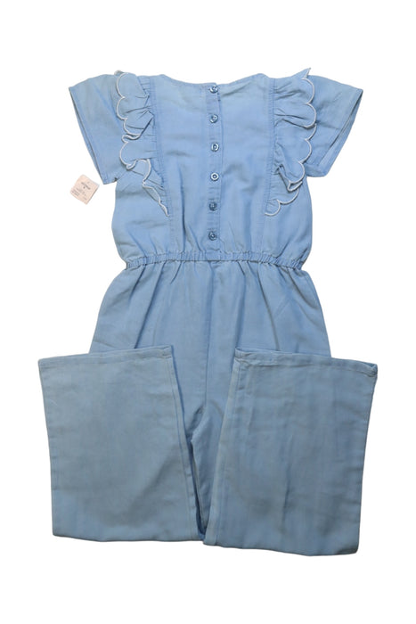 A Blue Short Sleeve Jumpsuits from Nanette Lepore in size 8Y for girl. (Back View)