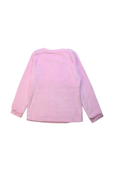 A Pink Crewneck Sweatshirts from Cynthia Rowley in size 7Y for girl. (Back View)