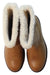 A Brown Winter Boots from Bonpoint in size 9Y for girl. (Back View)