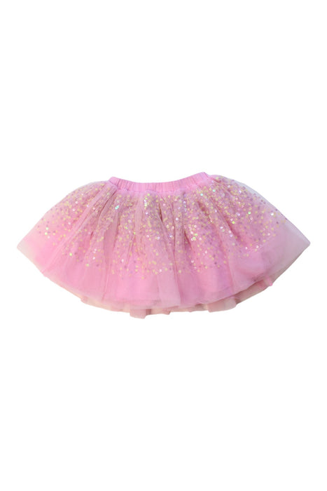 A Pink Tulle Skirts from Seed in size 5T for girl. (Back View)