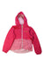 A Pink Lightweight Jackets from Columbia in size 6T for girl. (Front View)