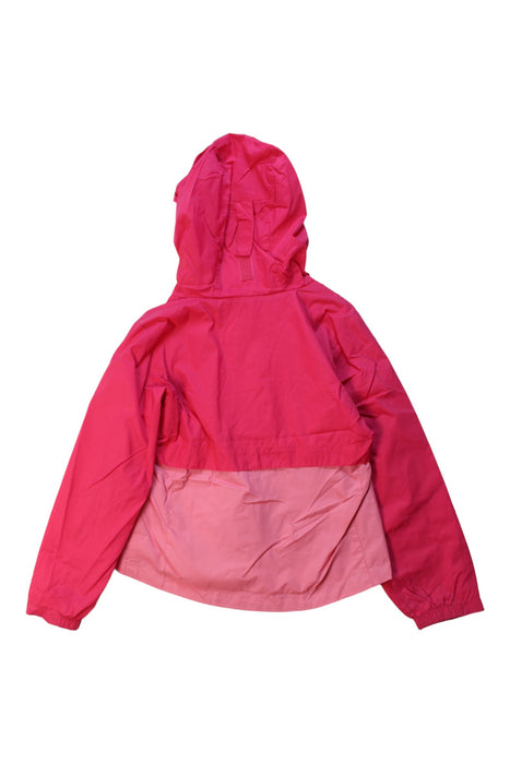 A Pink Lightweight Jackets from Columbia in size 6T for girl. (Back View)