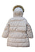 A White Puffer/Quilted Coats & Outerwear from Jacadi in size 5T for girl. (Back View)