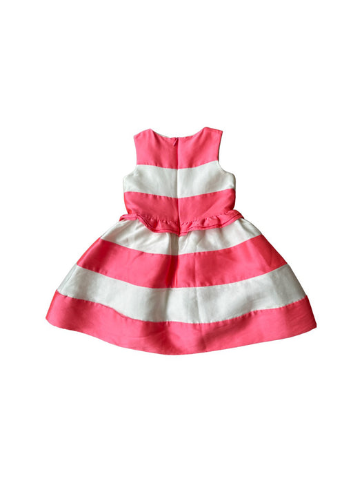 A Pink Sleeveless Dresses from Nicholas & Bears in size 2T for girl. (Back View)