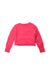 A Pink Knit Sweaters from Jacadi in size 6T for girl. (Back View)