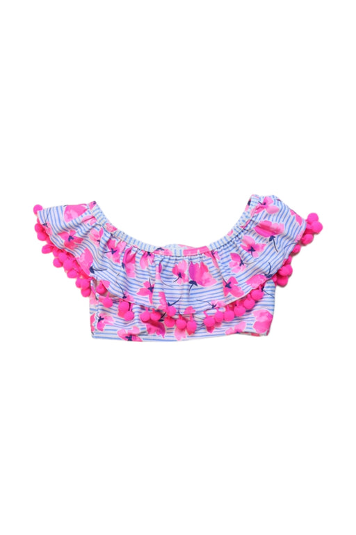 A Multicolour Swim Sets from Nicole Miller in size 4T for girl. (Front View)