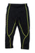 A Black Rash Guards from Aquasport in size 6T for boy. (Front View)