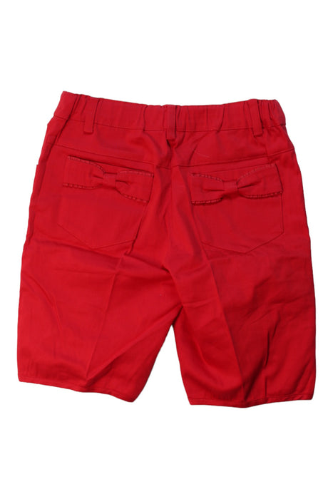 A Red Shorts from Roberta di Camerino in size 10Y for girl. (Back View)