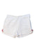 A White Shorts from Nicholas & Bears in size 10Y for girl. (Front View)