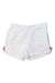 A White Shorts from Nicholas & Bears in size 10Y for girl. (Front View)