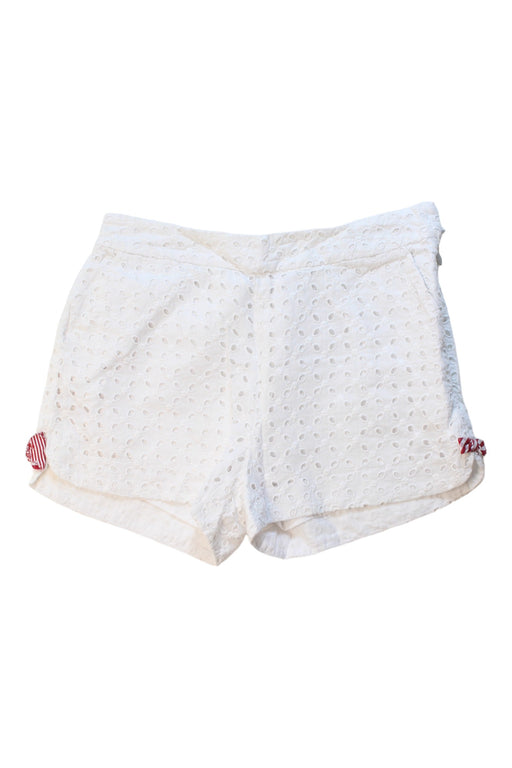 A White Shorts from Nicholas & Bears in size 10Y for girl. (Front View)